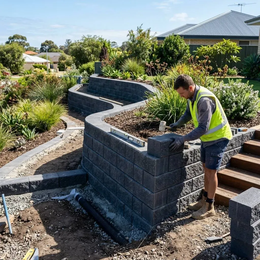 Retaining Walls by Backyard Roo in Perth