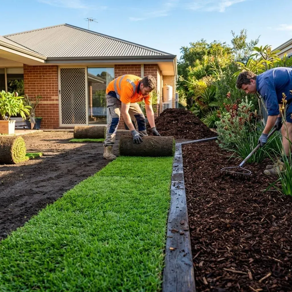 Turf Laying & Lawn Installation by Backyard Roo in Perth